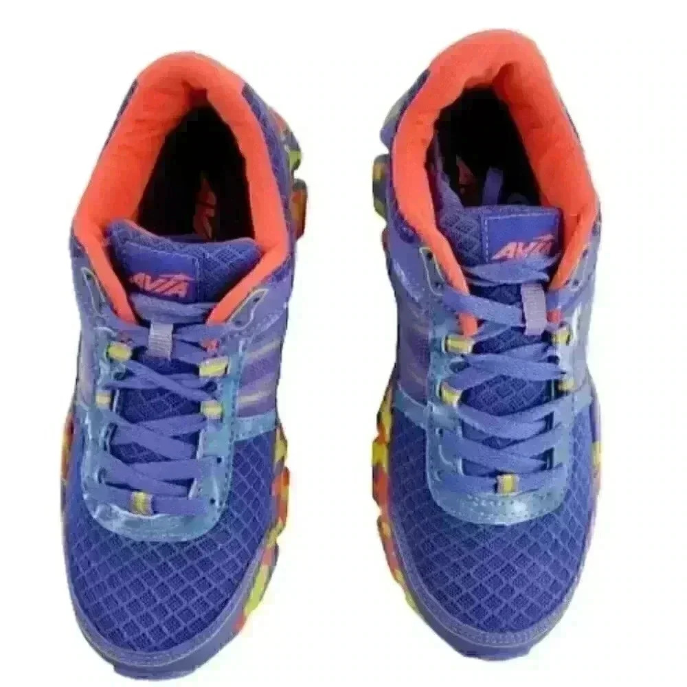 Avia Girls Avi-Play A815 GUOK Running Shoe Girls Size 6 Colorfull Lace Up New - Picture 7 of 7